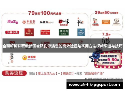 全面解析获取最新国家队伤停消息的高效途径与实用方法权威渠道与技巧